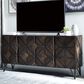 Ashley Chasinfield 72" Large TV Stand in Dark Espresso Brown, , large