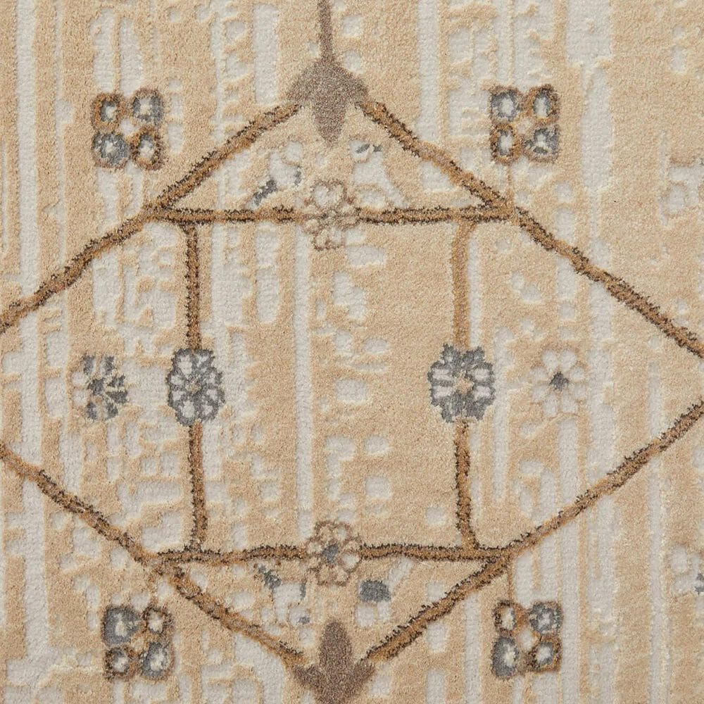 Feizy Celene 39KVF 2&#39;6&quot; x 8&#39; Beige and Gray Runner, , large