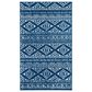 Safavieh Tulum TUL272N 2" x 4" Navy and Ivory Area Rug, , large