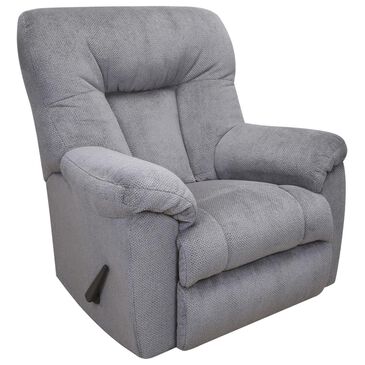 Moore Furniture Connery Swivel Rocker Recliner in Slate, , large