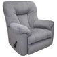 Moore Furniture Connery Swivel Rocker Recliner in Slate, , large