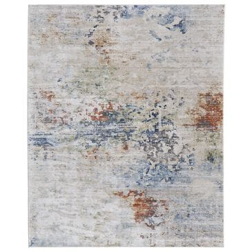 Feizy Sonora 5" x 7"6" Ivory and Multicolor Area Rug, , large