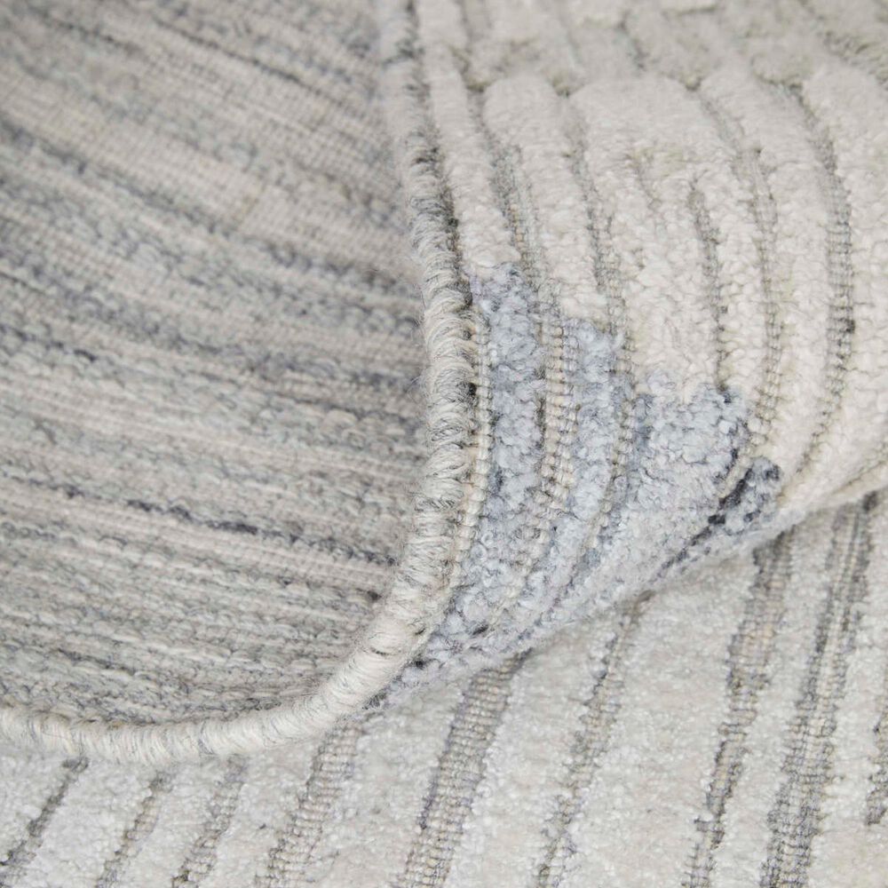 Feizy Elias 10&#39; x 14&#39; Ivory and Blue Area Rug, , large