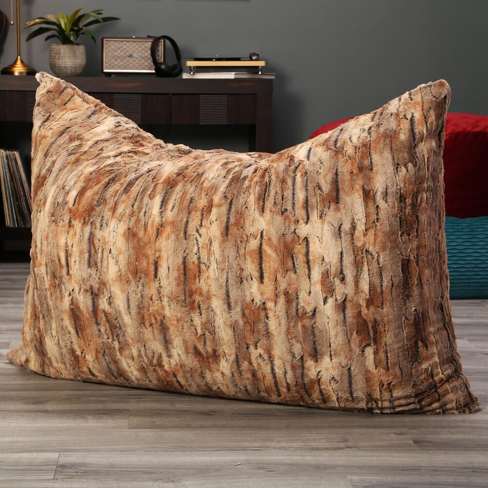 Jaxx Sacks Saxx 3.5' Giant Decor Floor Pillow in Red, , large