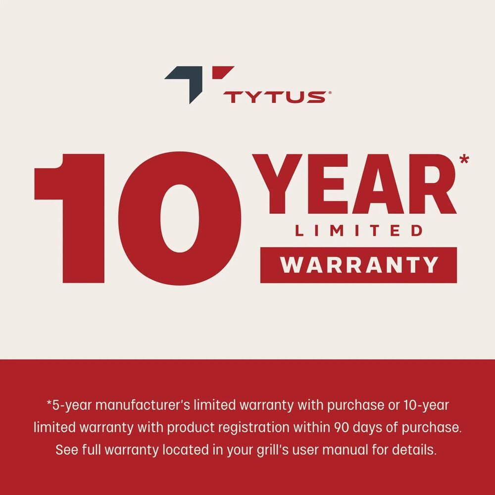 TYTUS Anaheim 4-Burner Gas Grill in Gunmetal Gray, , large