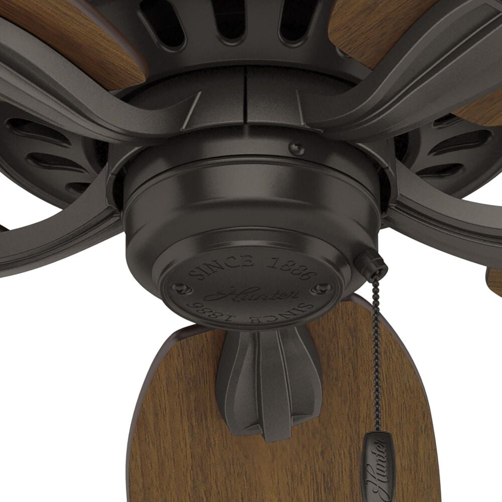 Hunter Newsome 52&quot; Outdoor Ceiling Fan in Premier Bronze, , large