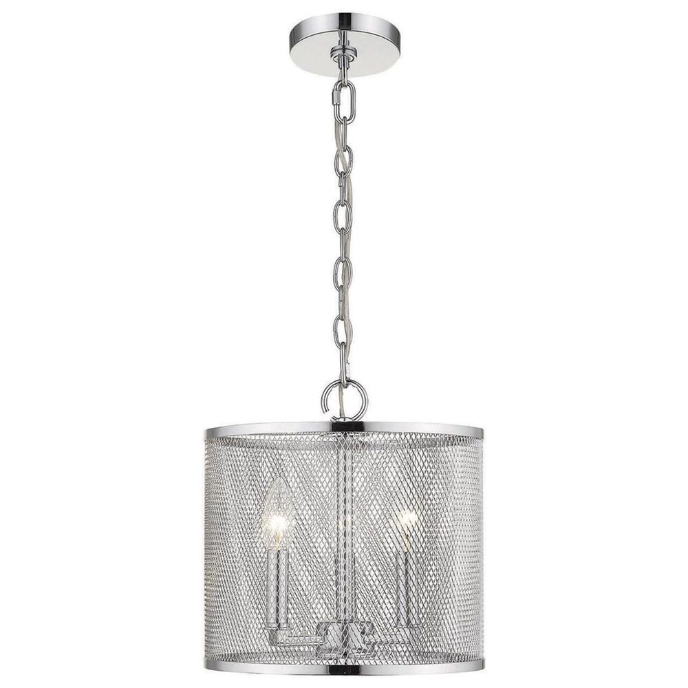 Golden Lighting London 3-Light Pendant in Silver, , large