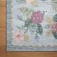 Rifle Paper Co. x Loloi Rosa Antique Rose 8"4" x 11"6" Sky Area Rug, , large