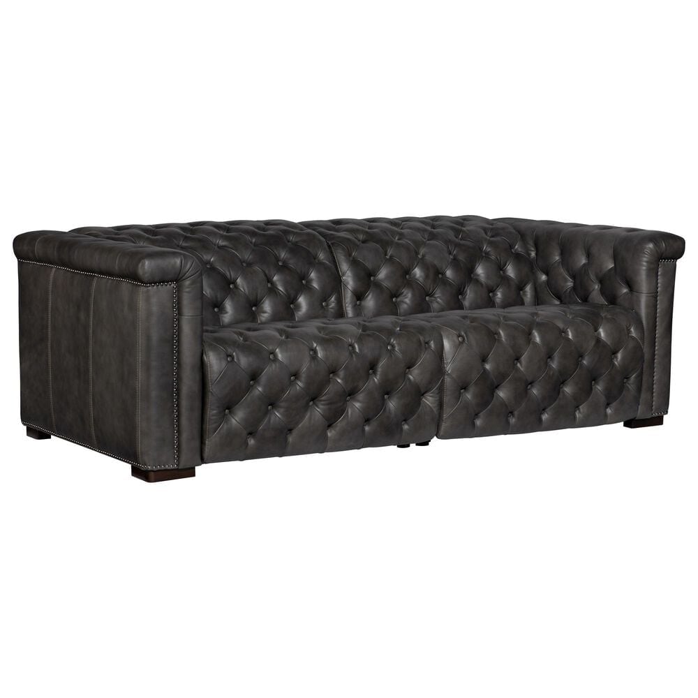Hooker Furniture Savion Power Double Reclining Sofa with Headrest in Bellagio Gravel, , large