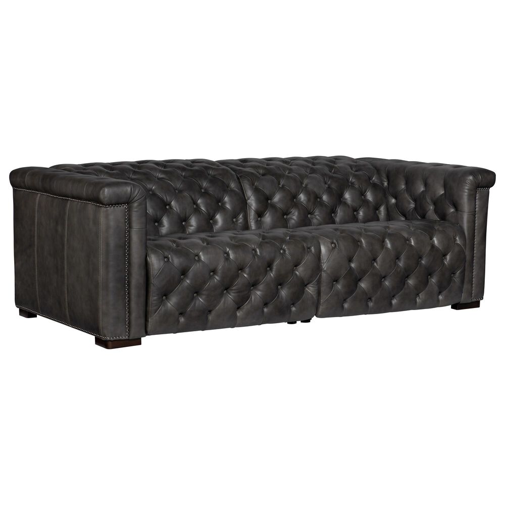 Hooker Furniture Savion Power Double Reclining Sofa with Headrest in Bellagio Gravel, , large