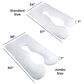 Timberlake 7-in-1 Full Body Pillow with Removable Cover in White, , large