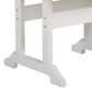 Ashley Crescent Luxe Round Dining Table in White, , large