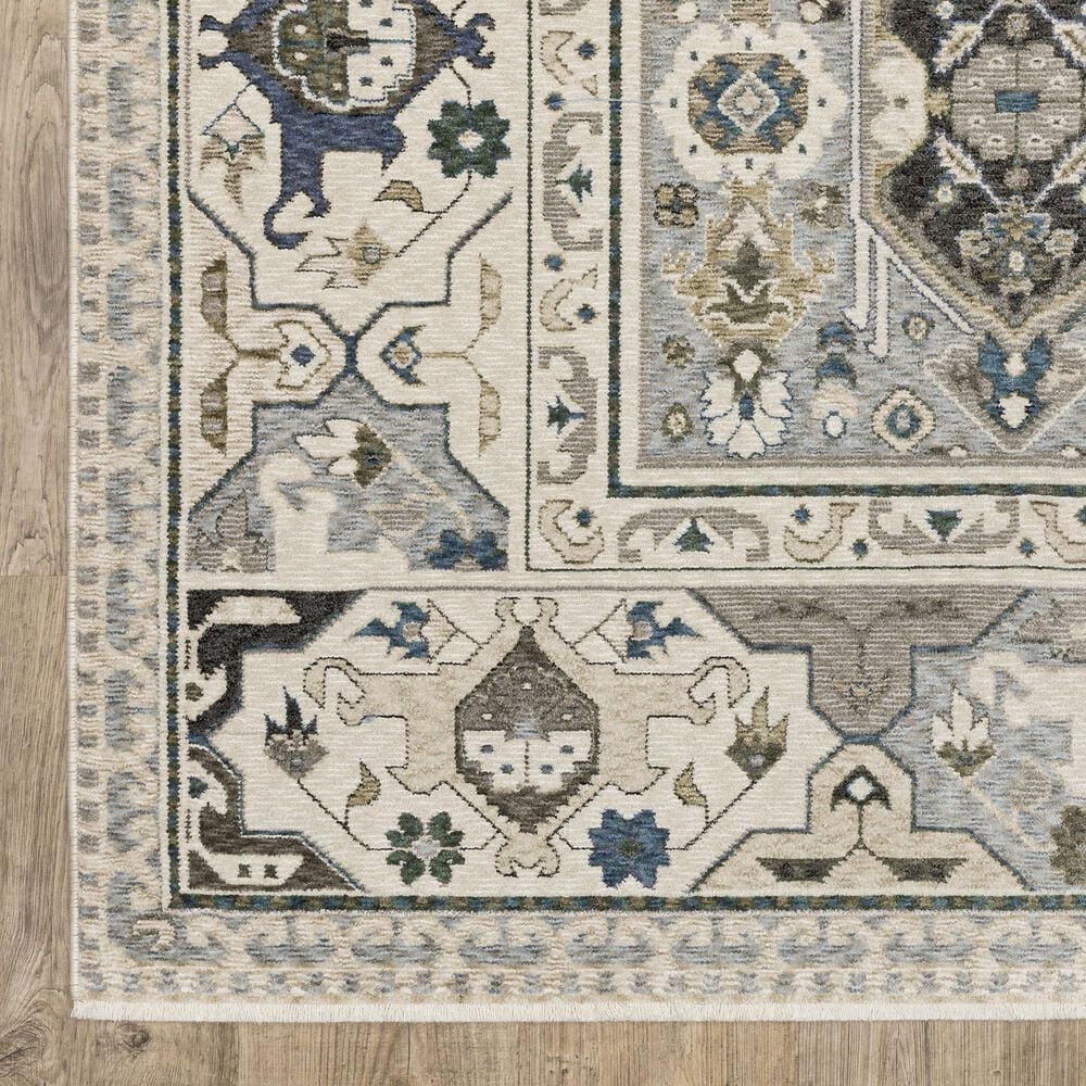 Oriental Weavers Hastings HA04U 9&#39;10&quot; x 12&#39;10&quot; Ivory Area Rug, , large