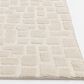 Central Oriental Stonington Aster 5" x 7"6" Coconut and Lace Area Rug, , large