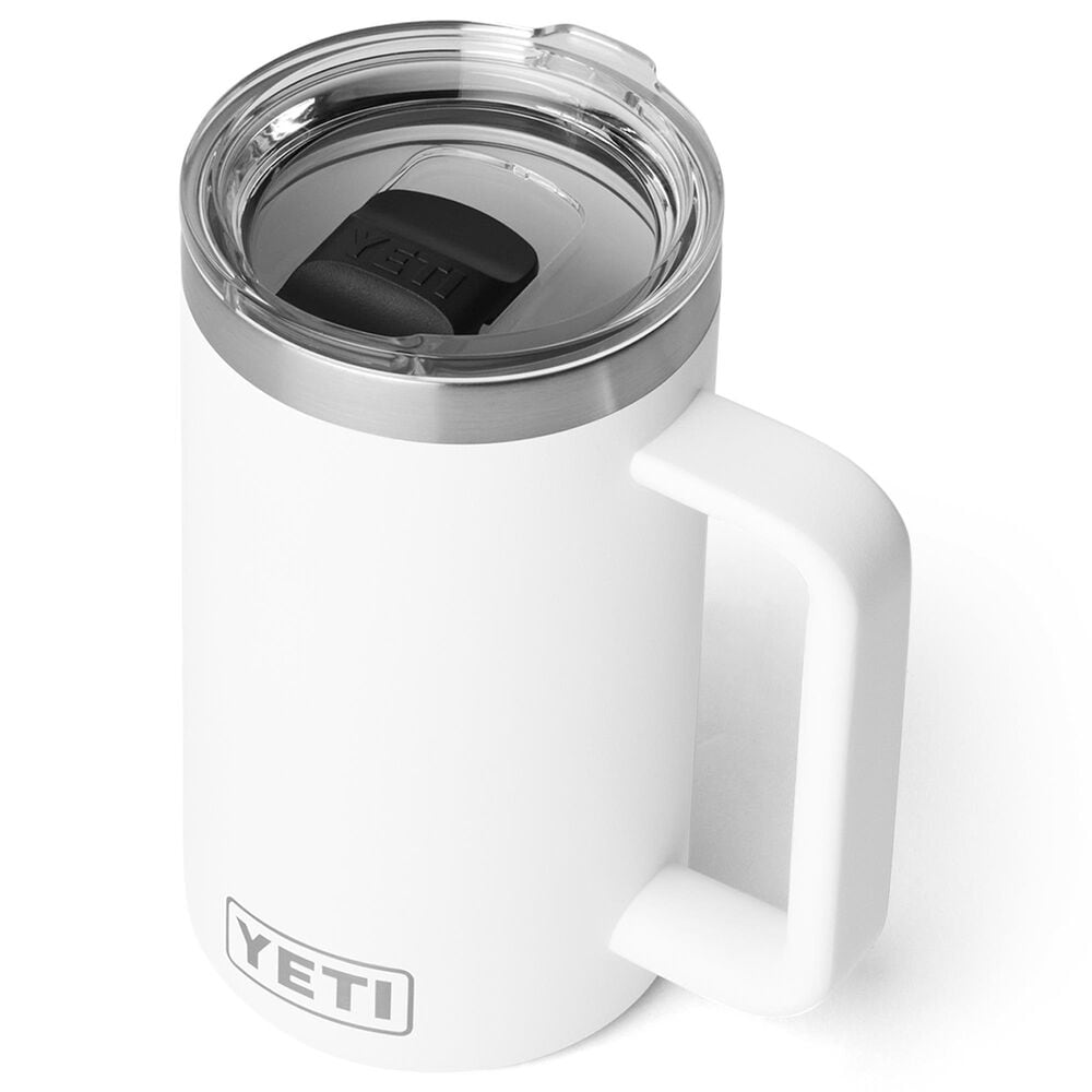 YETI Rambler 24 Oz Mug with MagSlider Lid in White, , large