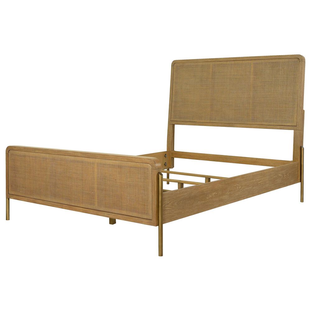 Pacific Landing Arini Queen Panel Bed in Brown, , large