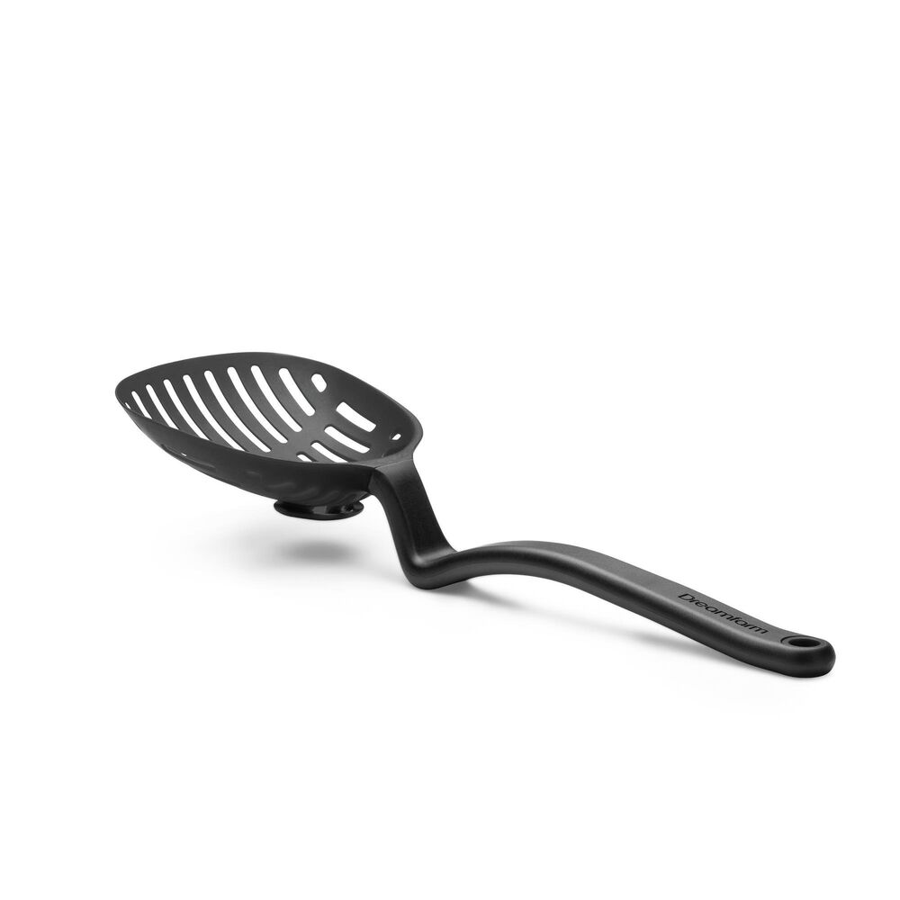 Dreamfarm Big Lestrain Scoop Strainer in Black, , large