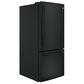 GE Appliances 20.9 Cu. Ft. Bottom Freezer Refrigerator in Black, , large