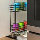 Household Essentials Glidez 2-Tier Multipurpose Pull Out/Slide Out Storage Organizer in Black, , large