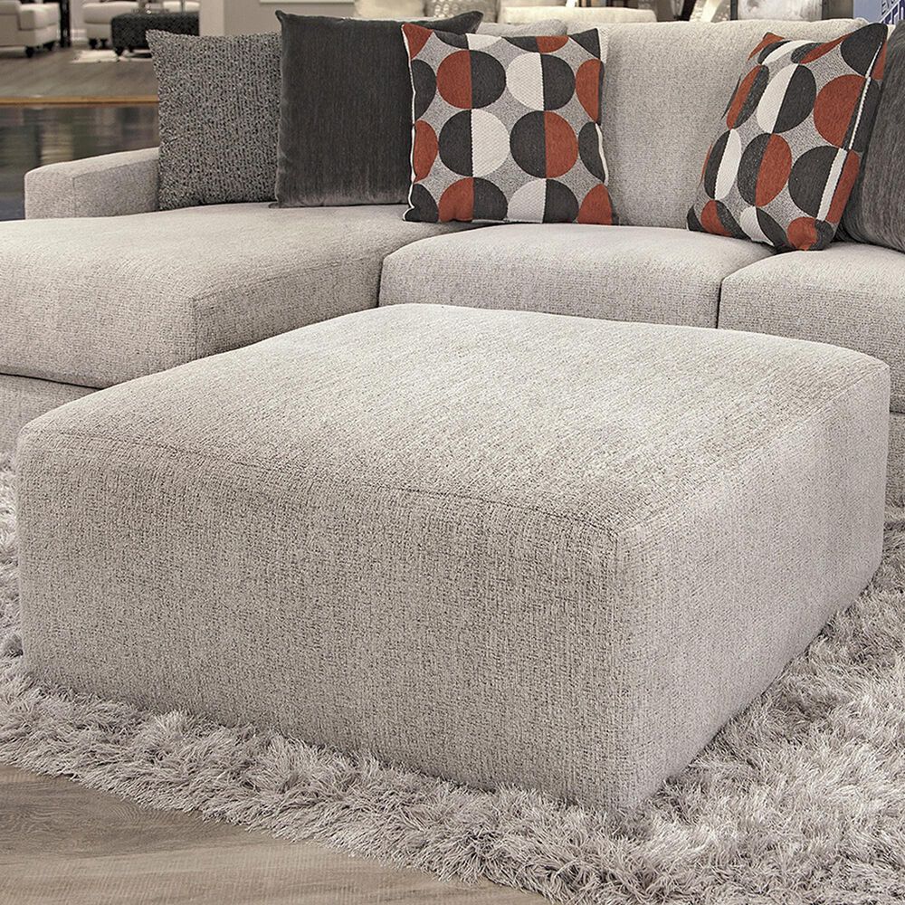 Hartsfield Arlo Cocktail Ottoman in Oyster, , large