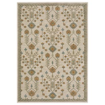 Oriental Weavers Maeve Beige and Rust 7"10" x 10"10" Area Rug, , large