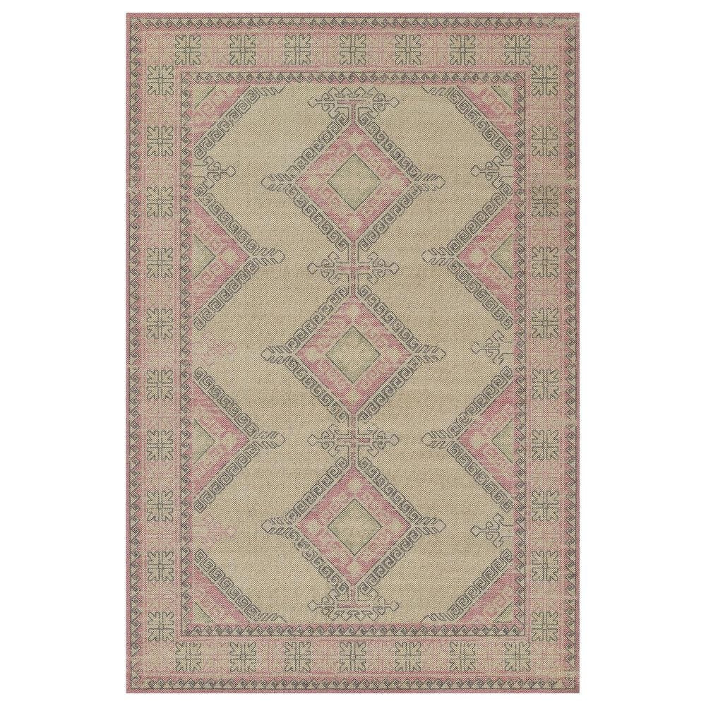 Momeni Anatolia 5"3" x 7"6" Pink Area Rug, , large