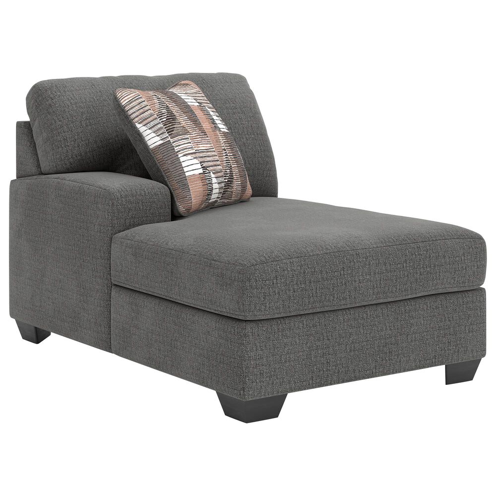 ASHLEY Seyler Lane 3-Piece Left Facing Sectional with Right-Arm Chaise in Greystone, , large