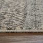 Feizy Dakota 9"6" x 13"6" Charcoal and Multicolor Area Rug, , large