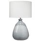 JYC Levi Table Lamp in Blue Reactive Glaze, , large