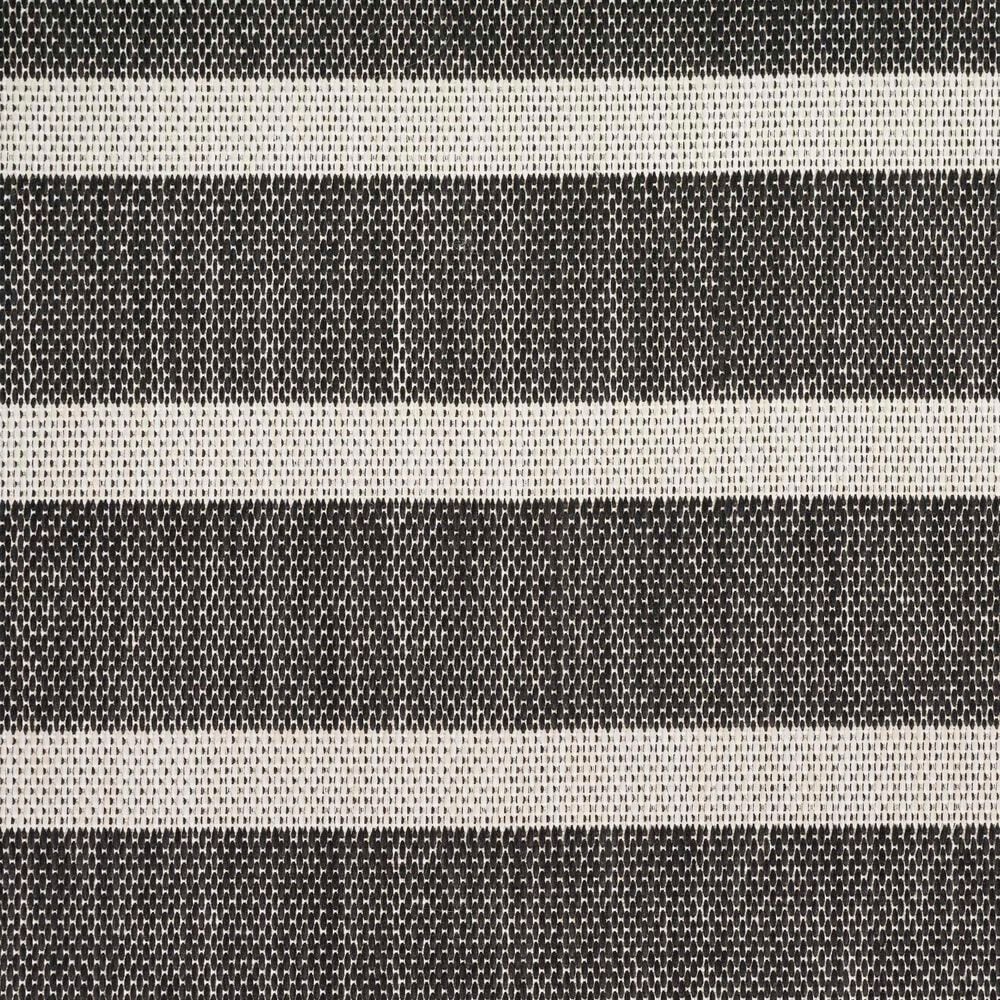 Nourison Positano POS03 Black and Ivory 4&#39; x 6&#39; Indoor/Outdoor Area Rug, , large