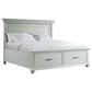 Mayberry Hill Slater 4-Piece King Storage Bedroom Set in Gray, , large