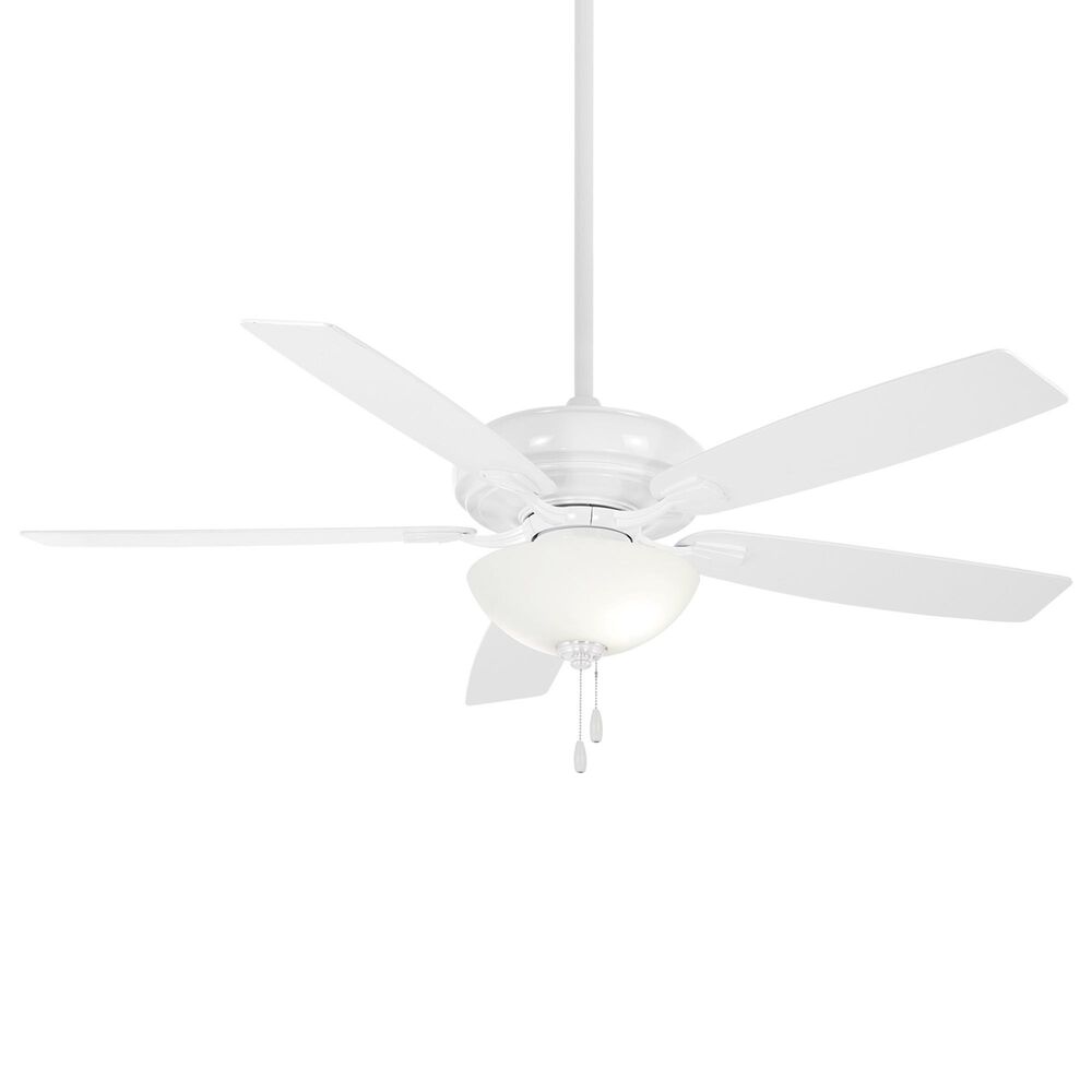 Minka-Aire Watt II 60" Ceiling Fan with LED Light in White, , large