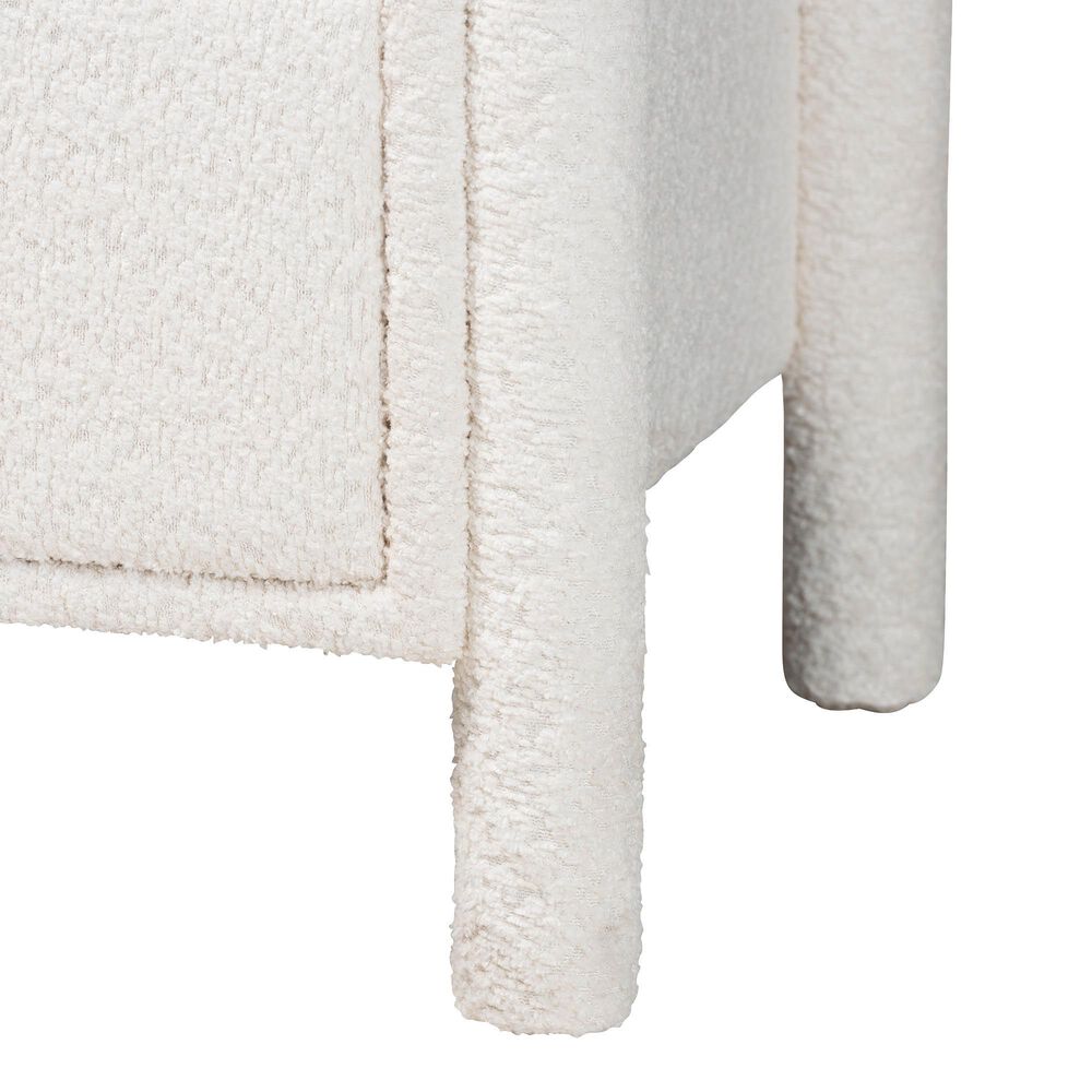 Baxton Studio Laria 6-Drawer Dresser in White, , large