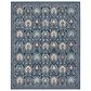 Safavieh Evoke EVK251C 10" x 14" Blue and Ivory Area Rug, , large