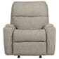 Flexsteel Rio Power Rocker Recliner with Power Headrest in Silver, , large