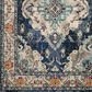 Safavieh Monaco MNC243N-1218 12" x 18" Navy/Light Blue Area Rug, , large