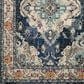 Safavieh Monaco MNC243N-1218 12" x 18" Navy/Light Blue Area Rug, , large