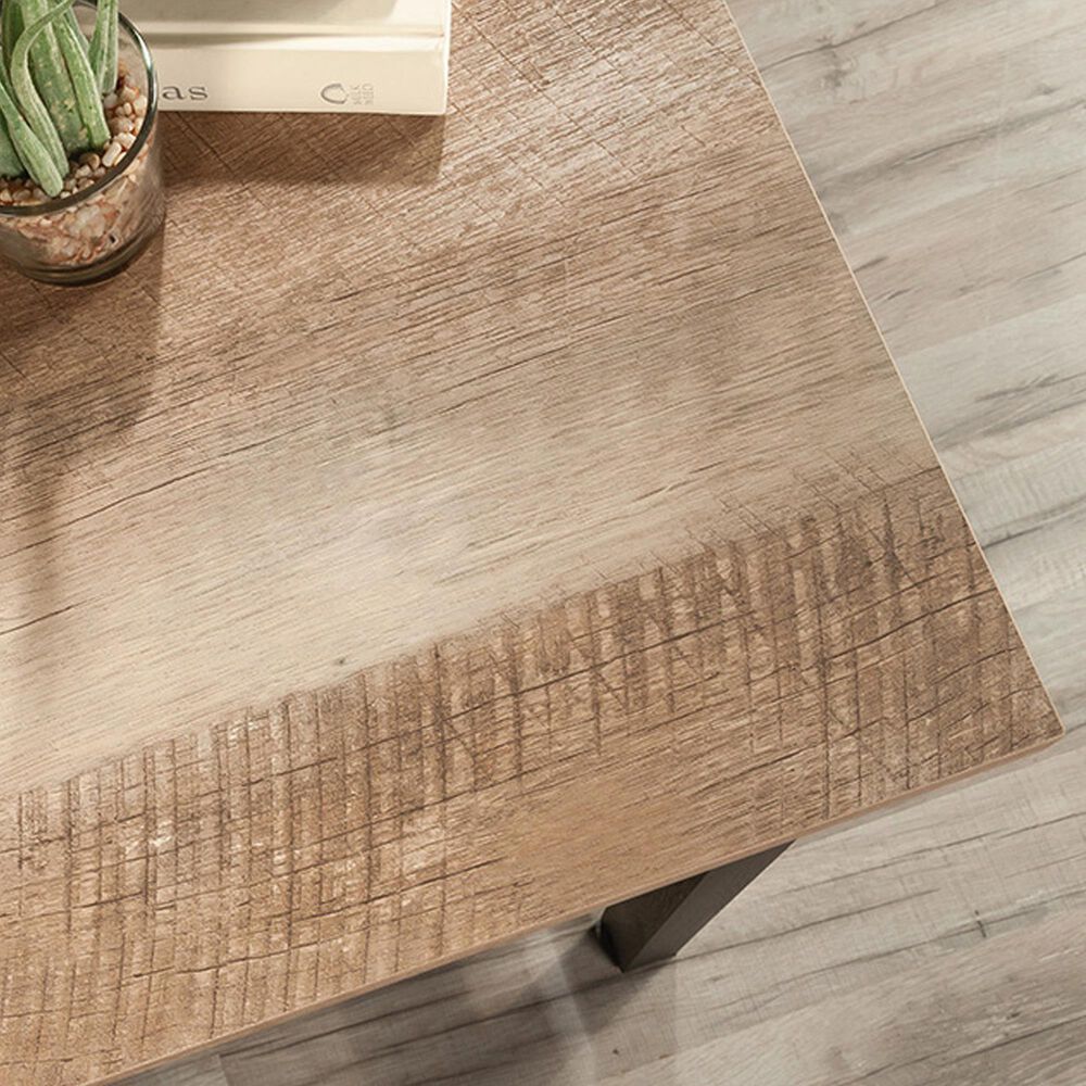 Sauder Cottage Road L-Shaped Desk in Raven Oak and Lintel Oak, , large