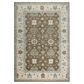 RIZZY Belmont 10" x 14" Brown, Ivory and Light Blue Area Rug, , large