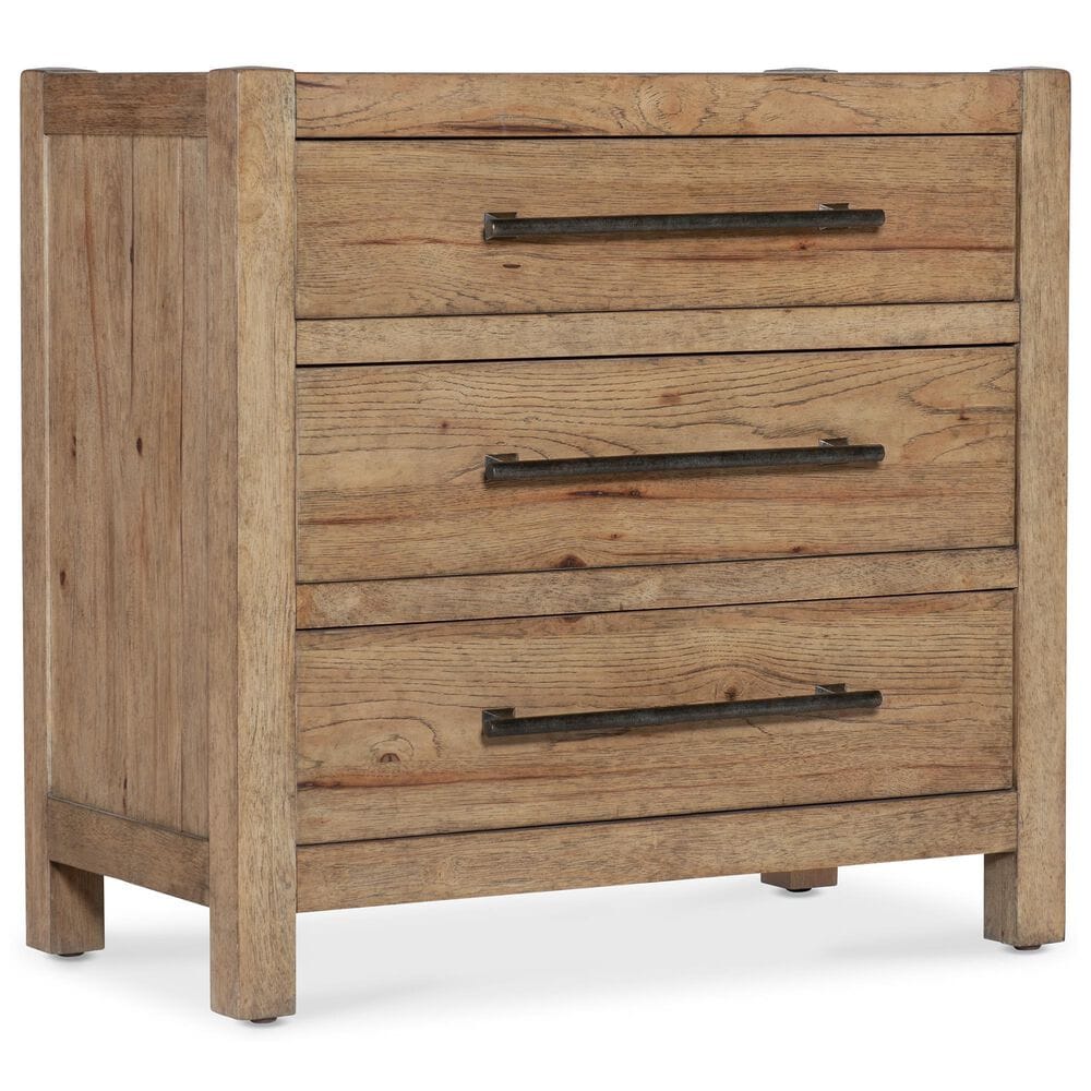 Hooker Furniture Vineyard Row 3-Drawer Nightstand in Sonoma, , large
