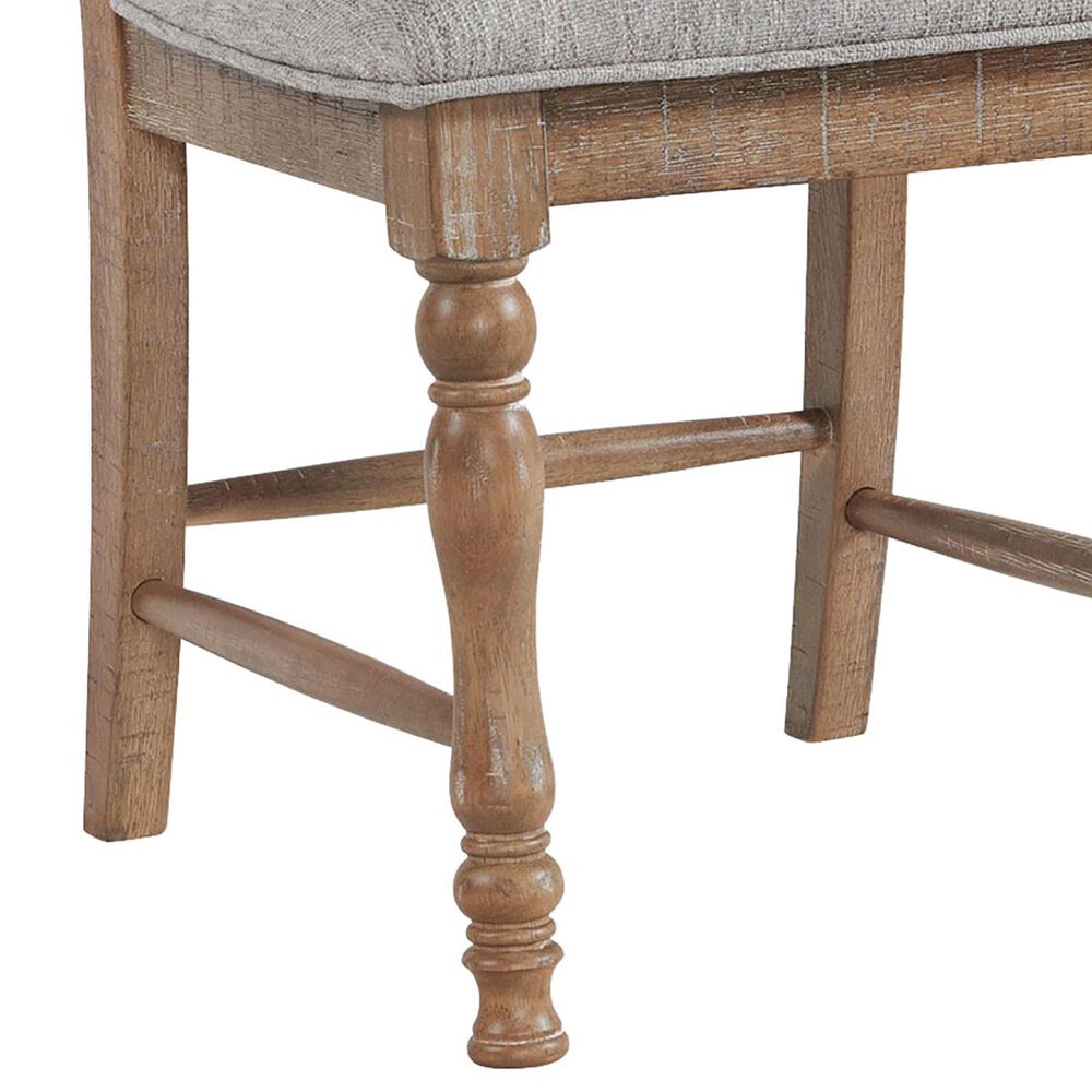 Hawthorne Furniture Highland Ladder Back Side Chair w/Cushion Seat in Rustic Sand Wash, , large