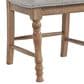 Hawthorne Furniture Highland Ladder Back Side Chair w/Cushion Seat in Rustic Sand Wash, , large