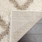 Safavieh Dallas Shag SGD258B-28 2"3" x 8" Ivory/Beige Runner, , large