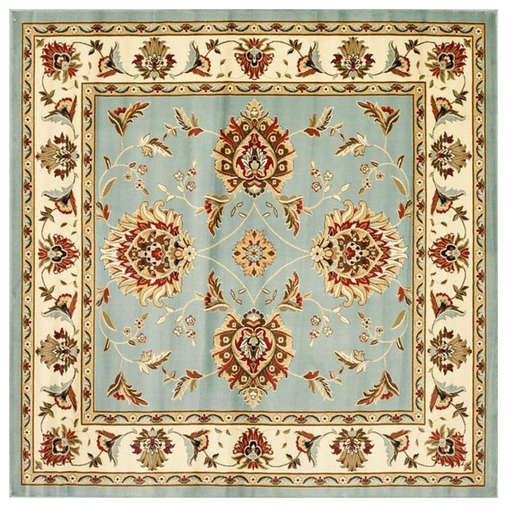Safavieh Lyndhurst LNH555 6"7" Square Blue and Ivory Area Rug, , large