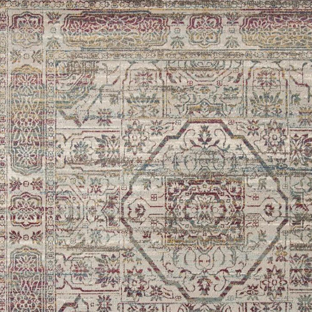Safavieh Aria 6&#39;6&quot; Round Red and Creme Area Rug, , large