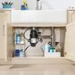 GE Appliances 1/2 HP Continuous Feed Corded Garbage Disposal in Black, , large