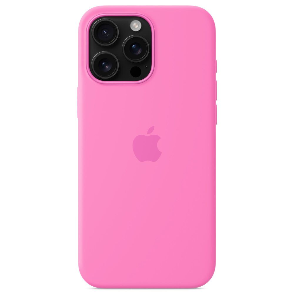 Apple Silicone Case with MagSafe for iPhone 16 Pro Max in Peony, , large