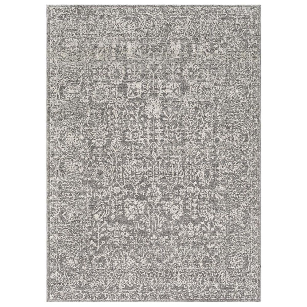 Surya Harput HAP-1029 2" x 3" Charcoal, Light Gray and Beige Scatter Rug, , large