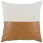 Classic Home Comporta 20" x 20" Throw Pillow in Canyon Ivory and Chestnut, , large