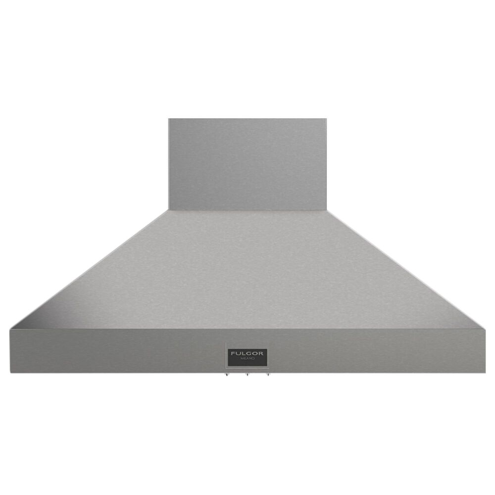 Fulgor Milano 600 Series 48&quot; Pro Chimney Range Hood in Stainless Steel, , large